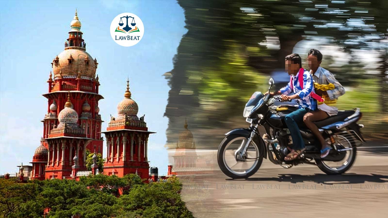 Madras HC upholds 15% deduction from compensation in accidental death case for failure to wear helmet Madras HC upholds 15% deduction from compensation in accidental death case for failure to wear helmet